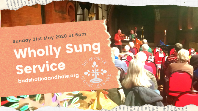 Stunning sung service