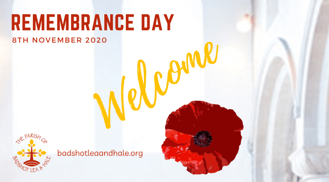 Remembrance Services – 8th November