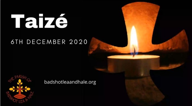 Taizé Service – 2nd May