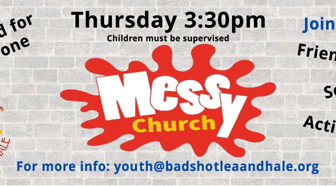 Messy Church is here!