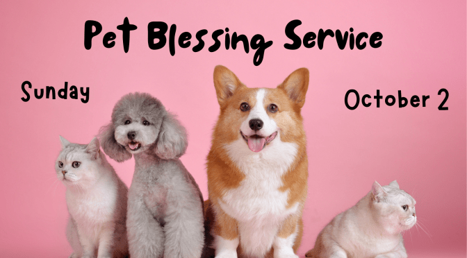 Bring your pets to church