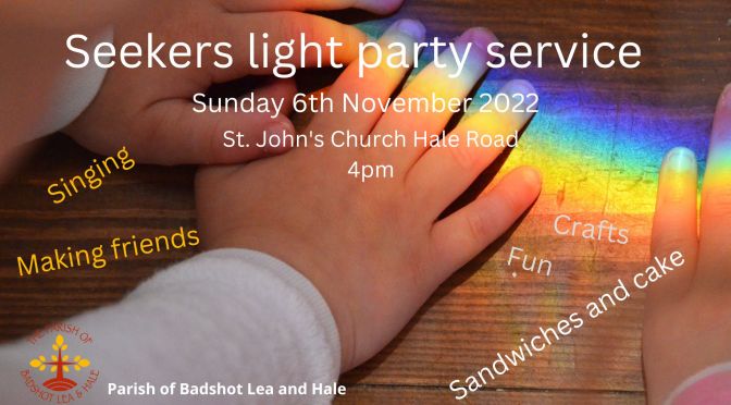 A family service with a difference