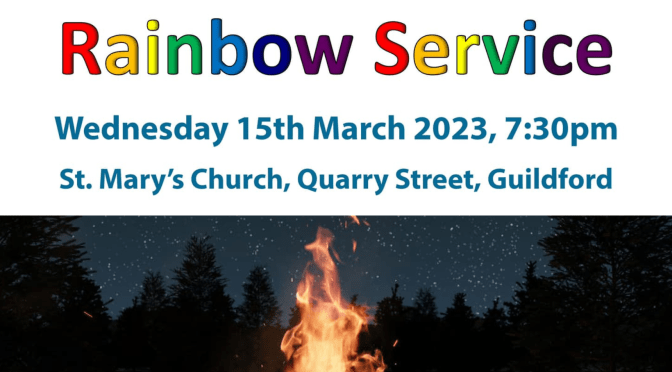 Rainbow ‘Campfire Service’