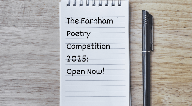 The Farnham Poetry Competition is back!