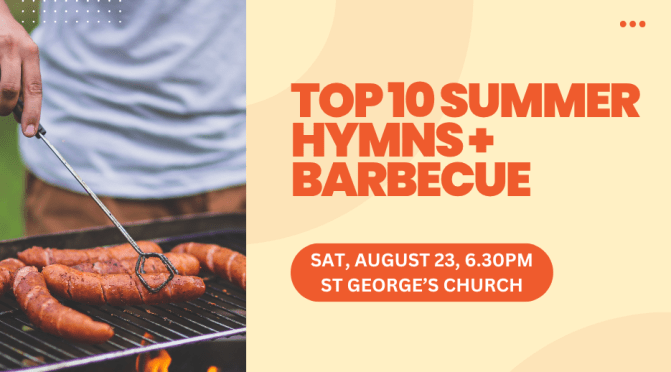 Pilgrims make progress to St George’s for singing, sausages and sleep