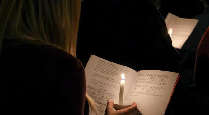 Carols in the churchyard