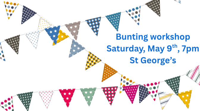 Come and make bunting!